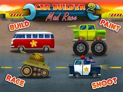 Car Builder 2 Mad Race - Free