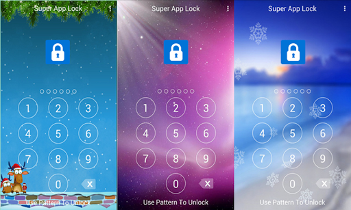 AppLock Theme Dream Blue