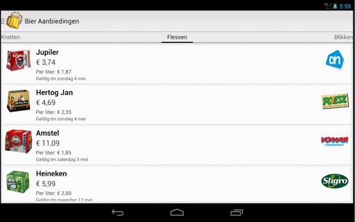 【免費購物App】Bier Aanbiedingen-APP點子