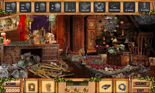 【免費解謎App】Spooky Christmas Hidden Object-APP點子