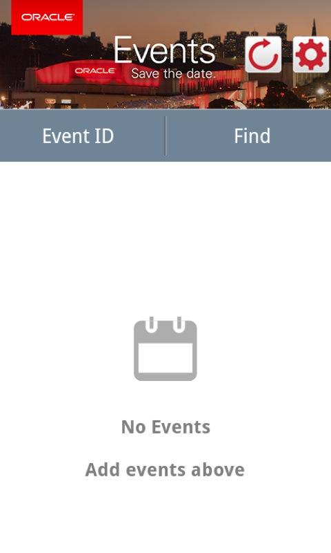 Oracle Events 16 Screen 2