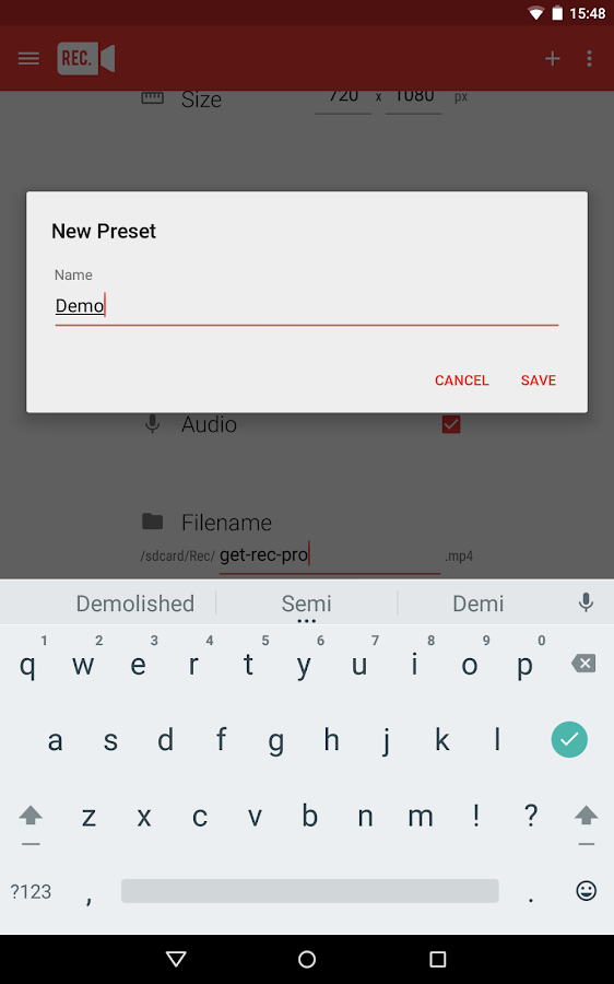   Rec. (Screen Recorder)- screenshot 