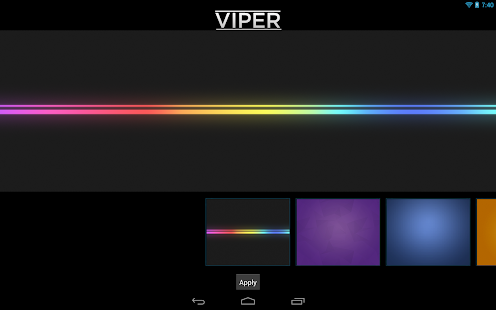 VIPER - Go Apex Nova theme - screenshot thumbnail