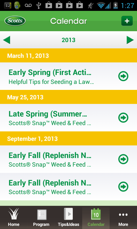 My lawn from scotts android apps on google play