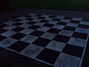 Großes Schachspiel Feld im Kurpark
