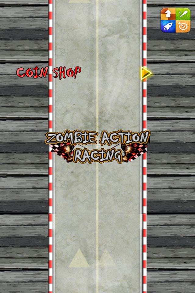 Android application Zombie Action Racing Pro screenshort