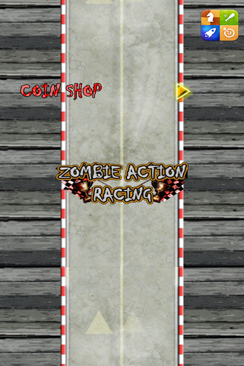 Android application Zombie Action Racing Pro screenshort