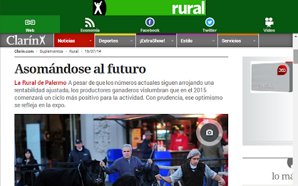 Clarin Rural poster 3