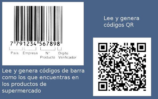 Lector códigos de barra y QR