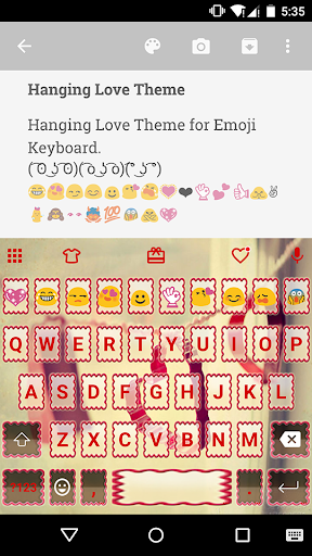 免費下載社交APP|Hanging Love Emoji Keyboard app開箱文|APP開箱王