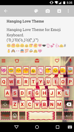 【免費社交App】HangingLove Emoji Keyboard-APP點子