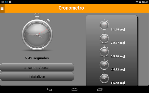 CronoPhoneGap Screenshots 0