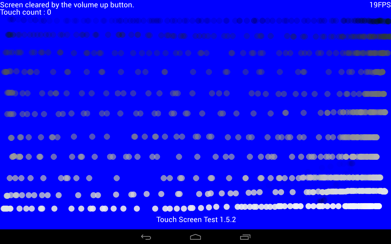 Touch Screen Test - screenshot