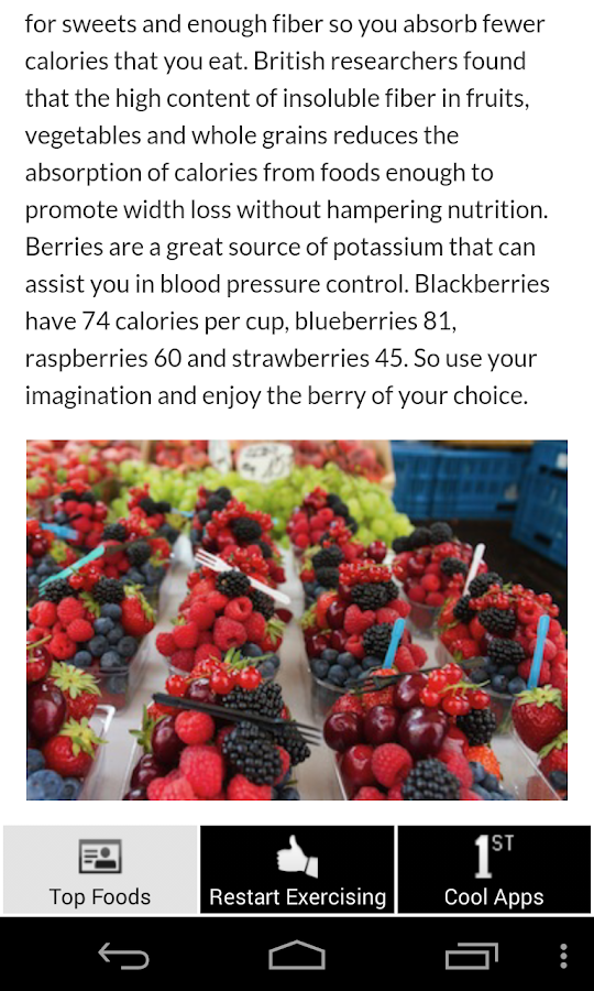 Top Fat Burning Food - Android Apps on Google Play
