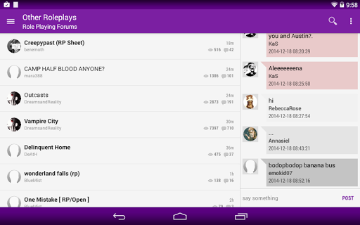 【免費社交App】Role Playing Forums-APP點子