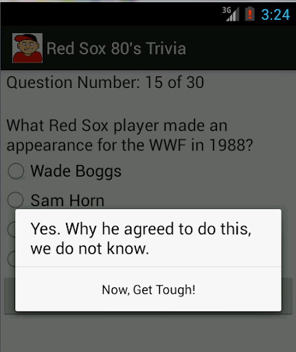 1980's Red Sox Trivia App