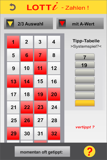 Lotti gelb - die Lotto App