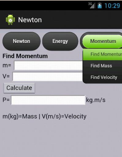 Basic Newton Physics