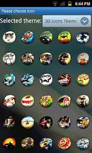 3D Icons v2 for Go Launcher EX - screenshot thumbnail