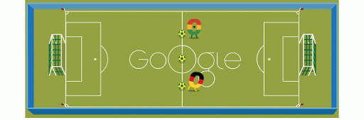 Google Ghana e Alemanhã Copa 2014