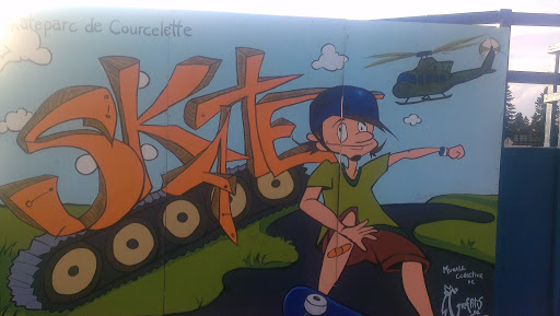Murale Skateparc Courcelette