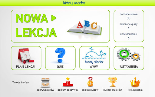 Nauka czytania - Kiddy Reader