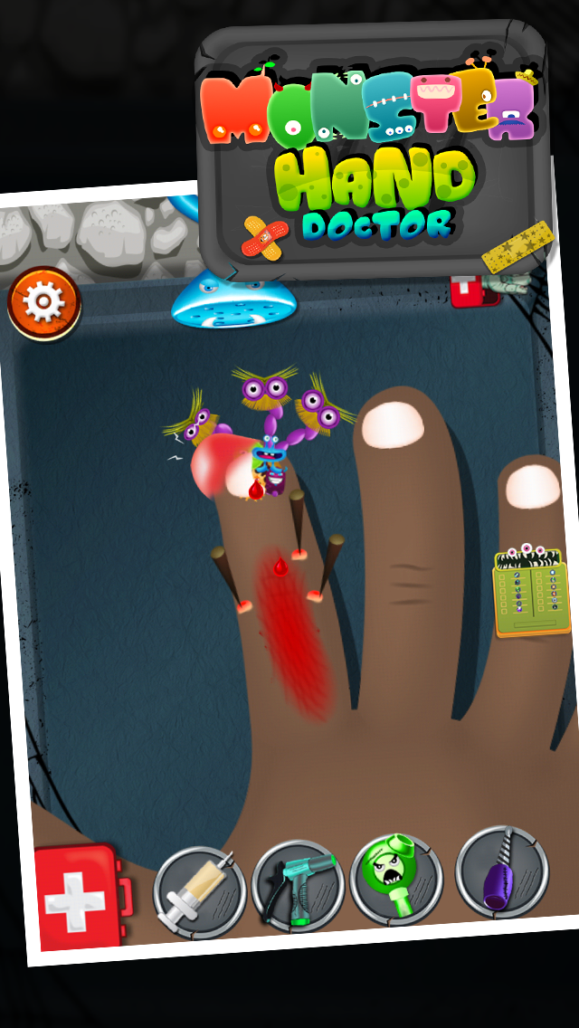 Monster Hand Doctor Screen 2