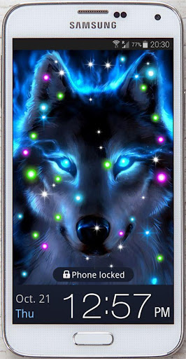 Mistery Wolves live wallpaper