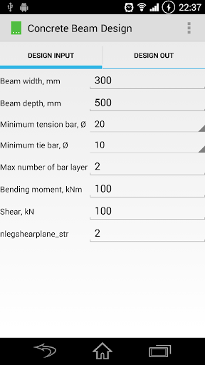 Concrete Beam Design