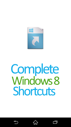 Complete Windows8 Shortcuts