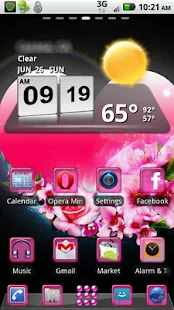 GO Launcher EX Theme Pink Cute - Android Apps on Google Play