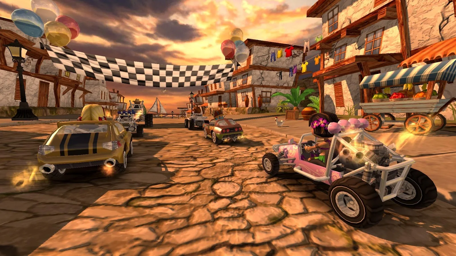 Beach Buggy Racing - screenshot