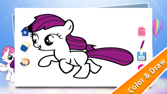 download Pony Coloring Untuk Balita free