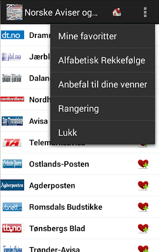 【免費新聞App】Norske Aviser og Nyheter-APP點子