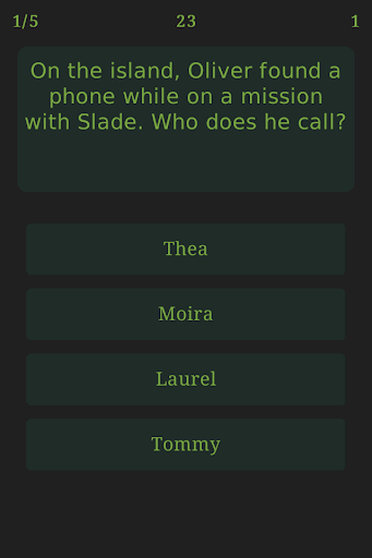 Trivia for Arrow