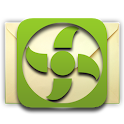 Fake sms sender. (number) logo