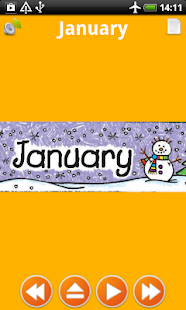 Days and Months Kids Flashcard(圖3)-速報App