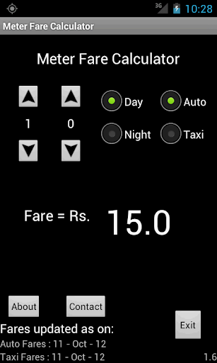 Mumbai Meter Fare Calculator