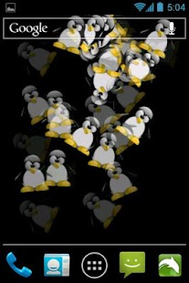Falling Penguins LWP Screenshots 1