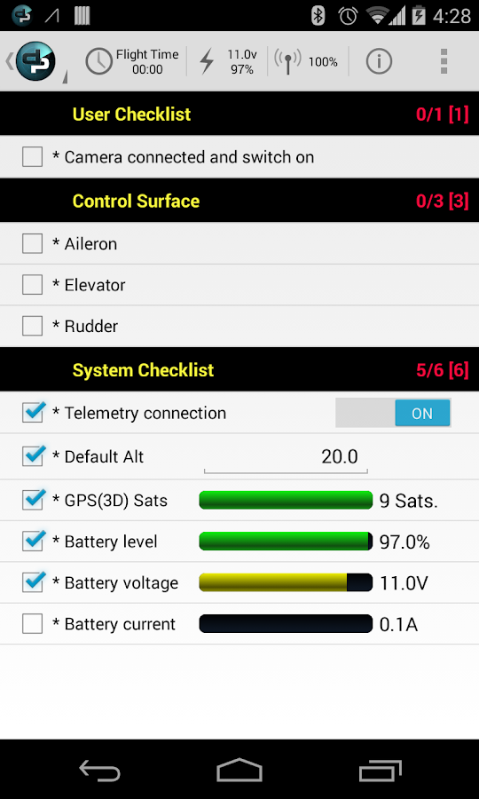   DroidPlanner 2 – Capture d'écran 