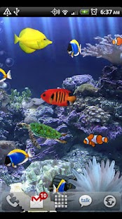 download Aquarium Live Wallpaper free