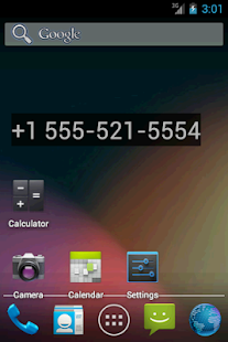 Free Download My Phone Number Widget APK for PC