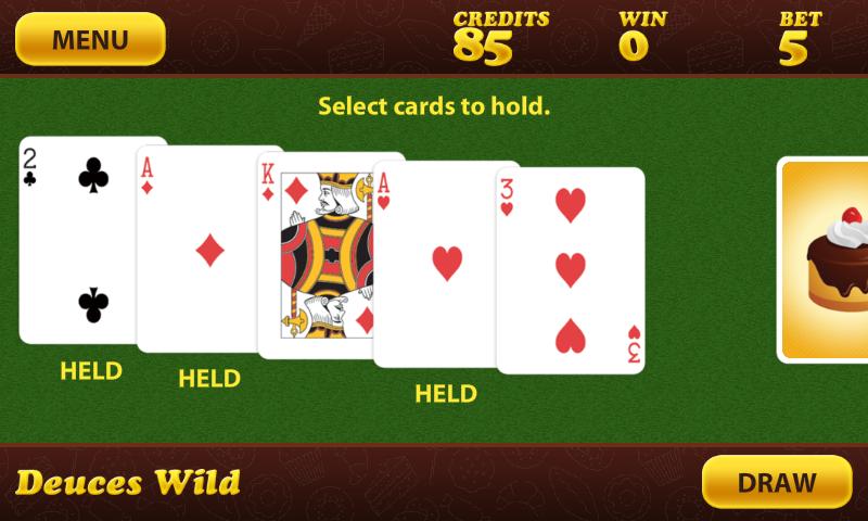 Sweet Shop Poker Screen 3