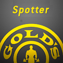 Spotter by Gold’s Gym logo