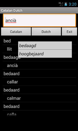 Catalan Dutch Dictionary