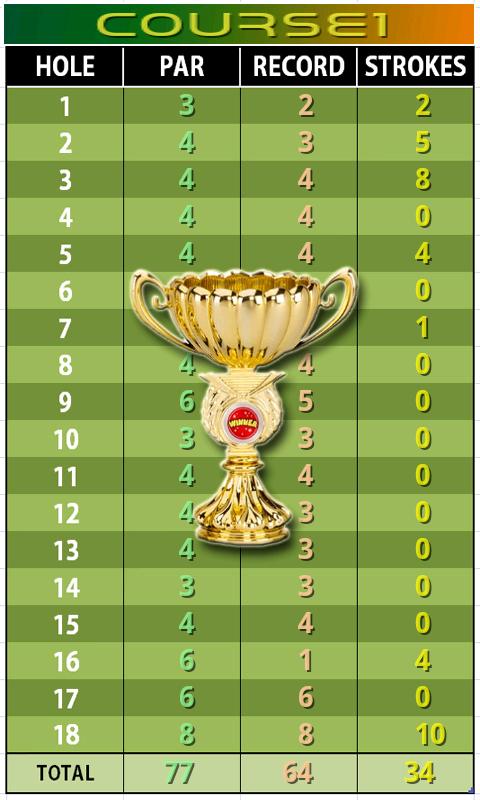 MiniGolf Star Screen 3