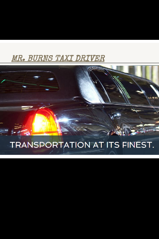 Mr. Burns Taxi Driver