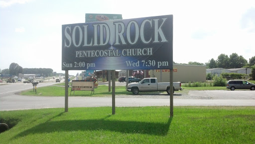 Solid Rock Pentecostal Church Sign
