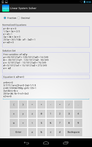 【免費工具App】Linear System Solver-APP點子