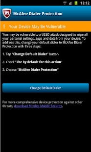 McAfee Dialer Protection